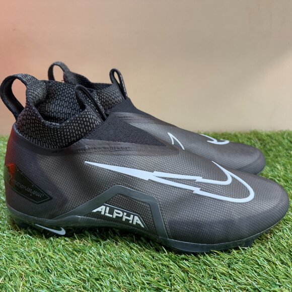 Nike Alpha Menace Elite 3 P PE Football Cleats Black DM1792-004 Men Size NEW main image 12